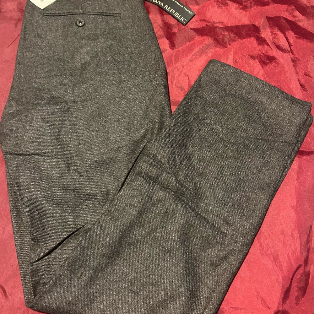 Banana Republic Men's Charcoal Dress Pants